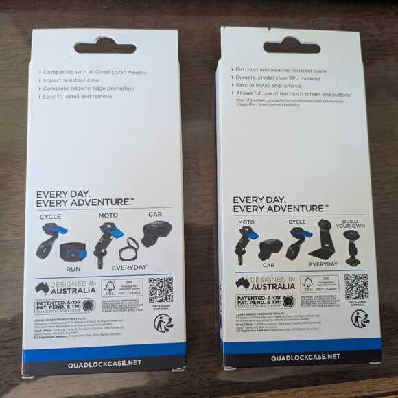 Brand New Quad Lock Case and Rain Poncho- Pixel 6 - Picture 2 of 2